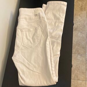 Ymi slim white pants Juniors size 9